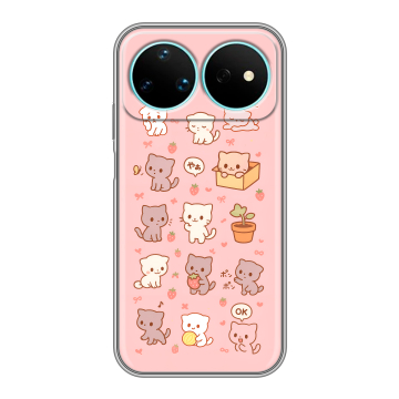 Силиконовый чехол на Huawei Nova 16 Pro с принтом Hello Kitty Хелоу Кити Силиконовый чехол на Huawei Nova 16 Pro с принтом Hello Kitty Хелоу Кити