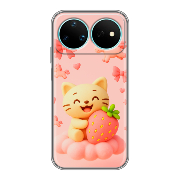Силиконовый чехол на Huawei Nova 16 Pro с принтом для девочек