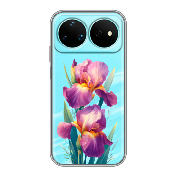 Силиконовый чехол на Huawei Nova 16 Pro с принтом Цветы орхидеи Силиконовый чехол на Huawei Nova 16 Pro с принтом Цветы орхидеи