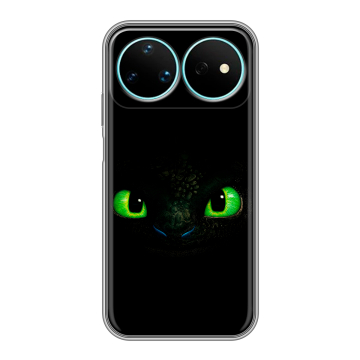 Силиконовый чехол на Huawei Nova 16 Pro с принтом Как приручить дракона