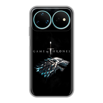 Силиконовый чехол на Huawei Nova 16 Pro с принтом Игра Престолов Game Thrones