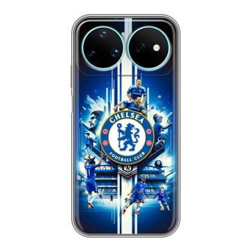 Силиконовый чехол на Huawei Nova 16 Pro с принтом Chelsea Челси Силиконовый чехол на Huawei Nova 16 Pro с принтом Chelsea Челси