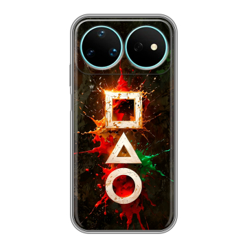 Силиконовый чехол на Huawei Nova 16 Pro с принтом Squid Game Игра кальмара