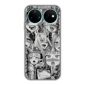 Силиконовый чехол на Huawei Nova 16 Pro с принтом Ahegao Ахегао Аниме Силиконовый чехол на Huawei Nova 16 Pro с принтом Ahegao Ахегао Аниме