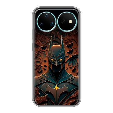 Силиконовый чехол на Huawei Nova 16 Pro с принтом Batman Бэтмен Силиконовый чехол на Huawei Nova 16 Pro с принтом Batman Бэтмен