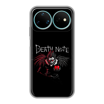 Силиконовый чехол на Huawei Nova 16 Pro с принтом Death note Тетрадь смерти