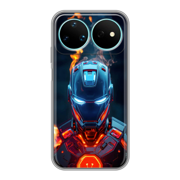 Силиконовый чехол на Huawei Nova 16 Pro с принтом IronMan Железный человек Силиконовый чехол на Huawei Nova 16 Pro с принтом IronMan Железный человек