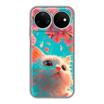 Силиконовый чехол на Huawei Nova 16 Pro с принтом Красивый кот Силиконовый чехол на Huawei Nova 16 Pro с принтом Красивый кот