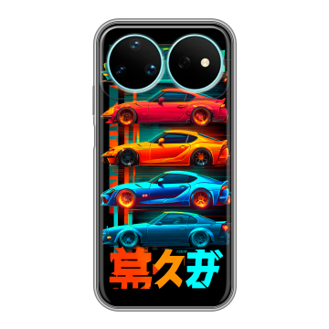 Силиконовый чехол на Huawei Nova 16 Pro с принтом машины тачки Силиконовый чехол на Huawei Nova 16 Pro с принтом машины тачки