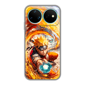 Силиконовый чехол на Huawei Nova 16 Pro с принтом Аниме Наруто Naruto