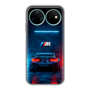 Силиконовый чехол на Huawei Nova 16 Pro с принтом BMW БМВ