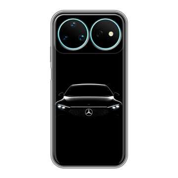 Силиконовый чехол на Huawei Nova 16 Pro с принтом Mercedes Мерседес