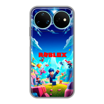 Силиконовый чехол на Huawei Nova 16 Pro с принтом Roblox Роблокс Силиконовый чехол на Huawei Nova 16 Pro с принтом Roblox Роблокс