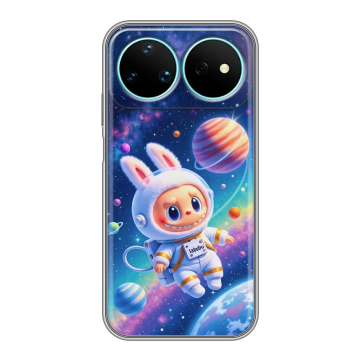 Силиконовый чехол на Huawei Nova 16 Pro с принтом Labubu Лабубу