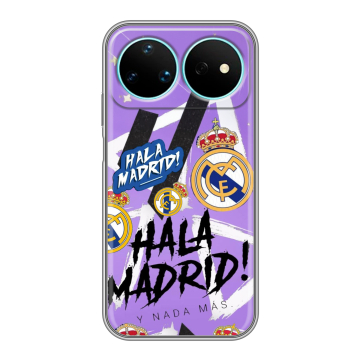 Силиконовый чехол на Huawei Nova 16 Pro с принтом Real Madrid Реал Мадрид