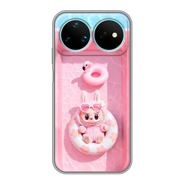 Силиконовый чехол на Huawei Nova 16 Pro с принтом Labubu Лабубу