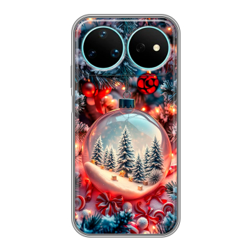 Силиконовый чехол на Huawei Nova 16 Pro с принтом Новый год Силиконовый чехол на Huawei Nova 16 Pro с принтом Новый год