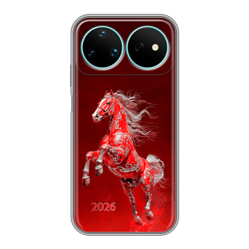 Силиконовый чехол на Huawei Nova 16 Pro с принтом Новый год Силиконовый чехол на Huawei Nova 16 Pro с принтом Новый год
