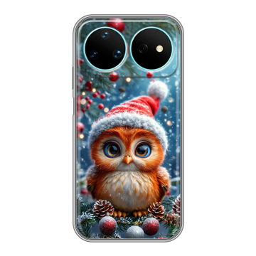 Силиконовый чехол на Huawei Nova 16 Pro с принтом Новый год