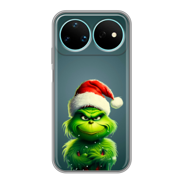 Силиконовый чехол на Huawei Nova 16 Pro с принтом Новый год