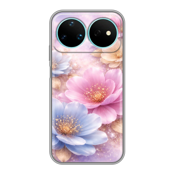 Силиконовый чехол на Huawei Nova 16 Pro с принтом женский