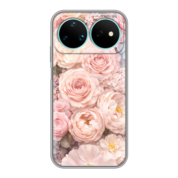 Силиконовый чехол на Huawei Nova 16 Pro с принтом женский
