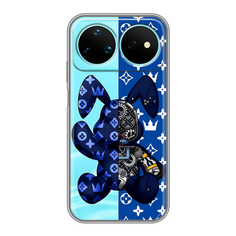 Силиконовый чехол на Huawei Nova 16 Pro с принтом Луи робот Силиконовый чехол на Huawei Nova 16 Pro с принтом Луи робот