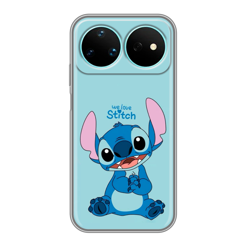 Силиконовый чехол на Huawei Nova 16 Pro с принтом Лило и Стич Силиконовый чехол на Huawei Nova 16 Pro с принтом Лило и Стич