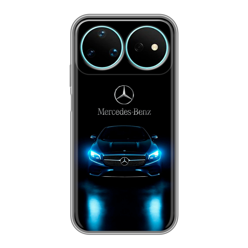 Силиконовый чехол на Huawei Nova 16 Pro с принтом Mercedes Мерседес Силиконовый чехол на Huawei Nova 16 Pro с принтом Mercedes Мерседес