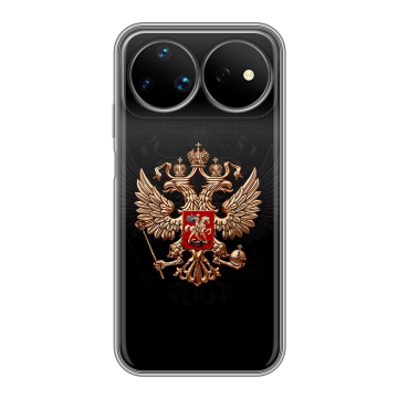 Силиконовый чехол на Huawei Nova 16 Ultra с принтом Герб России Силиконовый чехол на Huawei Nova 16 Ultra с принтом Герб России