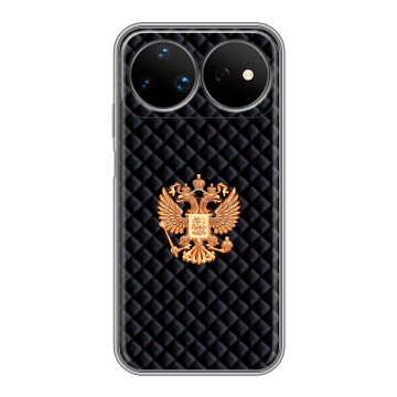 Силиконовый чехол на Huawei Nova 16 Ultra с принтом Герб России принт Силиконовый чехол на Huawei Nova 16 Ultra с принтом Герб России принт