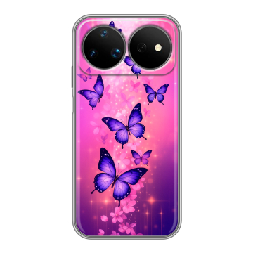 Силиконовый чехол на Huawei Nova 16 Ultra с принтом Бабочки Силиконовый чехол на Huawei Nova 16 Ultra с принтом Бабочки