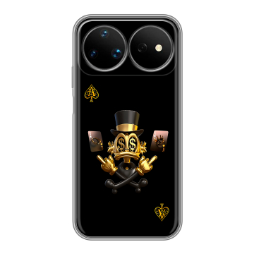 Силиконовый чехол на Huawei Nova 16 Ultra с принтом Золотой скрудж макдак Силиконовый чехол на Huawei Nova 16 Ultra с принтом Золотой скрудж макдак