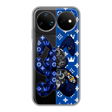 Силиконовый чехол на Huawei Nova 16 Ultra с принтом Луи робот