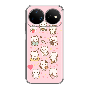 Силиконовый чехол на Huawei Nova 16 Ultra с принтом Hello Kitty Хелоу Кити Силиконовый чехол на Huawei Nova 16 Ultra с принтом Hello Kitty Хелоу Кити