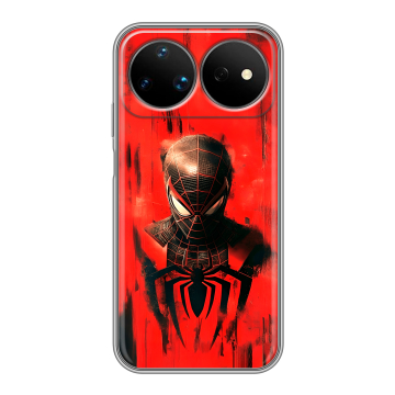 Силиконовый чехол на Huawei Nova 16 Ultra с принтом человек паук spiderman Силиконовый чехол на Huawei Nova 16 Ultra с принтом человек паук spiderman