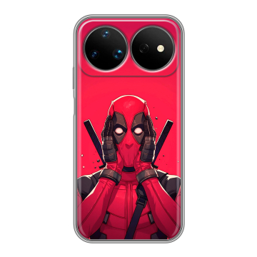 Силиконовый чехол на Huawei Nova 16 Ultra с принтом Дедпул Deadpool Силиконовый чехол на Huawei Nova 16 Ultra с принтом Дедпул Deadpool
