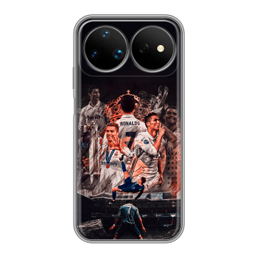 Силиконовый чехол на Huawei Nova 16 Ultra с принтом Реал Роналдо Real Ronaldo Силиконовый чехол на Huawei Nova 16 Ultra с принтом Реал Роналдо Real Ronaldo
