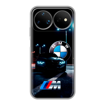Силиконовый чехол на Huawei Nova 16 Ultra с принтом БМВ BMW