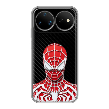 Силиконовый чехол на Huawei Nova 16 Ultra с принтом человек паук spiderman Силиконовый чехол на Huawei Nova 16 Ultra с принтом человек паук spiderman