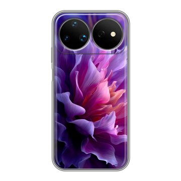 Силиконовый чехол на Huawei Nova 16 Ultra с принтом женский цветы Силиконовый чехол на Huawei Nova 16 Ultra с принтом женский цветы