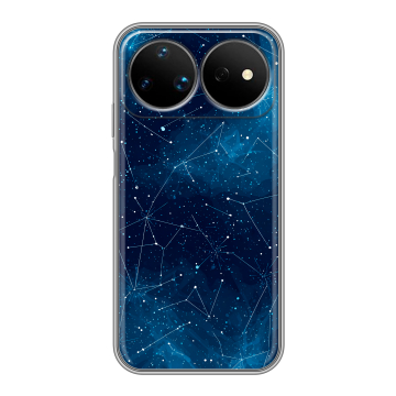 Силиконовый чехол на Huawei Nova 16 Ultra с принтом Космос звезды