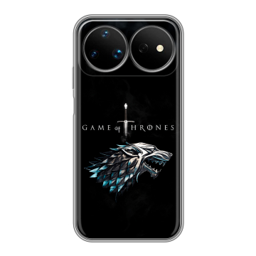 Силиконовый чехол на Huawei Nova 16 Ultra с принтом Игра Престолов Game Thrones