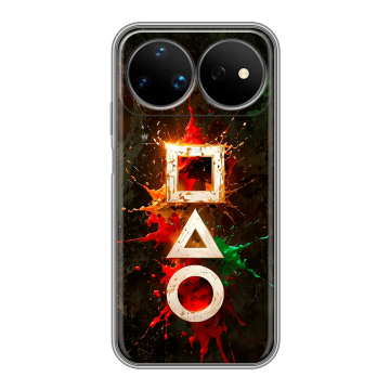 Силиконовый чехол на Huawei Nova 16 Ultra с принтом Squid Game Игра кальмара