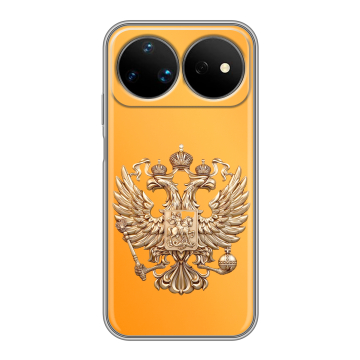 Силиконовый чехол на Huawei Nova 16 Ultra с принтом Герб Флаг России Силиконовый чехол на Huawei Nova 16 Ultra с принтом Герб Флаг России