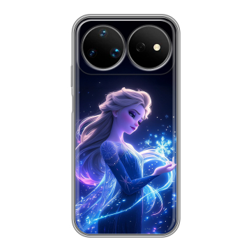 Силиконовый чехол на Huawei Nova 16 Ultra с принтом Холодное сердце Frozen Силиконовый чехол на Huawei Nova 16 Ultra с принтом Холодное сердце Frozen