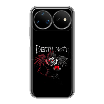 Силиконовый чехол на Huawei Nova 16 Ultra с принтом Death note Тетрадь смерти Силиконовый чехол на Huawei Nova 16 Ultra с принтом Death note Тетрадь смерти