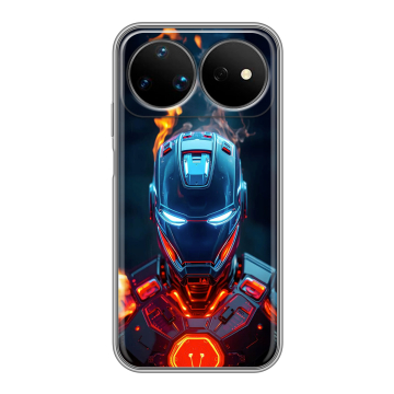 Силиконовый чехол на Huawei Nova 16 Ultra с принтом IronMan Железный человек Силиконовый чехол на Huawei Nova 16 Ultra с принтом IronMan Железный человек