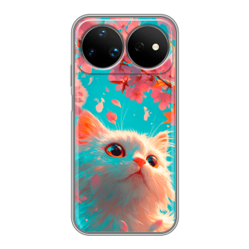 Силиконовый чехол на Huawei Nova 16 Ultra с принтом Красивый кот Силиконовый чехол на Huawei Nova 16 Ultra с принтом Красивый кот