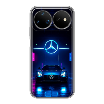 Силиконовый чехол на Huawei Nova 16 Ultra с принтом Mercedes Мерседес Силиконовый чехол на Huawei Nova 16 Ultra с принтом Mercedes Мерседес